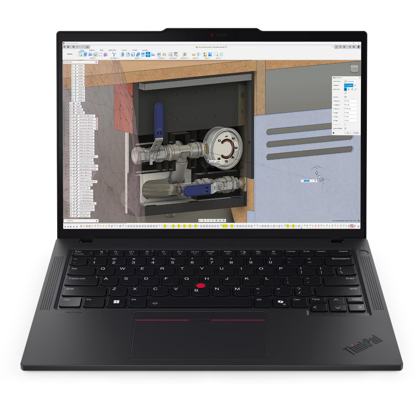 Fotografija izdelka Prenosnik LENOVO ThinkPad P14s Gen 6 RAI7 PRO / 48 GB / 512 GB SSD / 14" WUXGA IPS / AMD Radeon 680M / Windows 11 Pro / črn