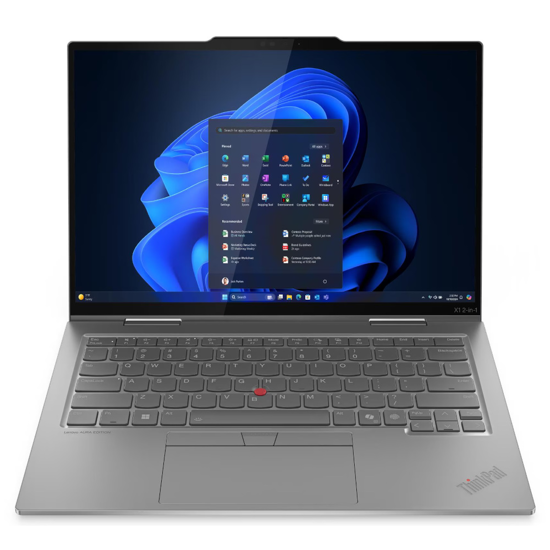 Fotografija izdelka Prenosnik LENOVO ThinkPad X1 2-in-1 Gen 10  Ultra 7 / Intel Arc 140V / 32GB / 1TB SSD / 14" FHD+ / zaslon na dotik / Windows 11 Pro (siv)