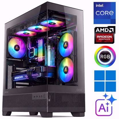 Fotografija izdelka iGamer-II Core i9-14900KF | 32GB DDR5 | SSD 2TB NVMe | AMD RX9070-16GB  | Vodno hlajenje | Windows 11 | Gaming namizni