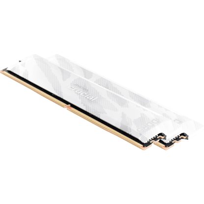 Fotografija izdelka Crucial Pro 32GB Kit (2x16GB) DDR5-6400 UDIMM CL32, 1.35V, Bel