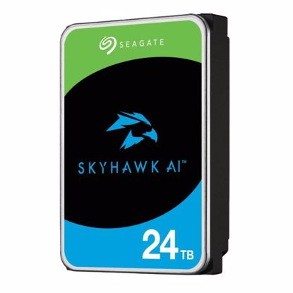 Fotografija izdelka Seagate 24TB SkyHawk AI 3,5" SATA 6Gb/s 7200rpm 512MB HDD disk