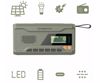 Fotografija izdelka MANTA RDI401G DYNAMO radijski sprejemnik, 3v1, FM Radio, RETRO izgled, 4500mAh polnilna baterija, solarno / dinamo polnjenje, LED svetilka, SOS alarm, USB Type-C, zelen (Ranger Green)