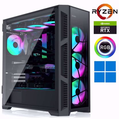 Fotografija izdelka @Gamer Ryzen7 9800X3D | 32GB DDR5 | SSD 2TB  NVMe | RTX 5070Ti-16GB | Windows 11 | Gaming namizni