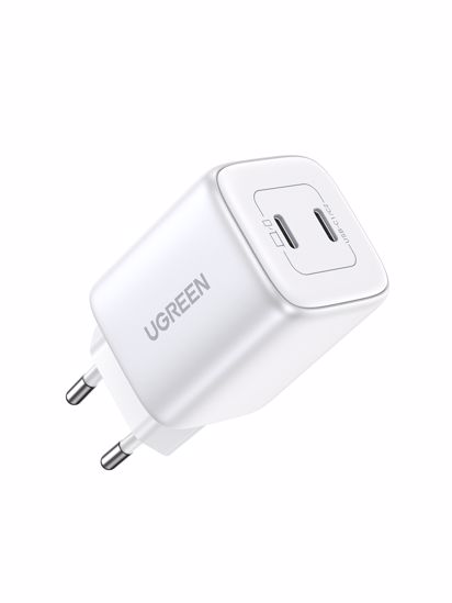 Fotografija izdelka Ugreen Nexode 45W USB C Polnilnik GaN II PD 3.0 - Bel