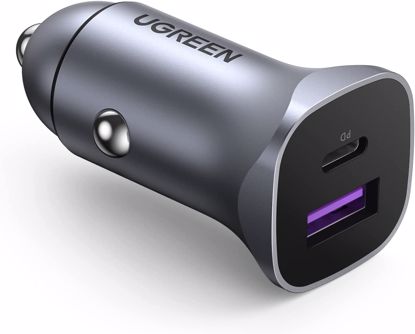 Fotografija izdelka Ugreen avtopolnilec USB+USB-C QC 3.0 30W 10144 - box