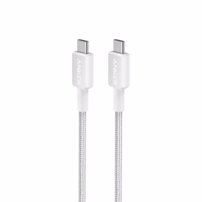 Fotografija izdelka Anker 322 USB-C to USB-C pleten kabel 1,8m bel