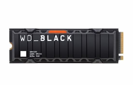 Fotografija izdelka WD 1TB SSD BLACK SN850X M.2 NVMe x4 Gen4 s hladilnikom