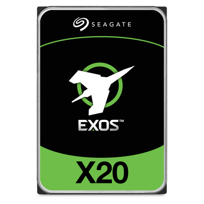 Fotografija izdelka SEAGATE 20TB Exos X20 256MB cache, 7200 obratov