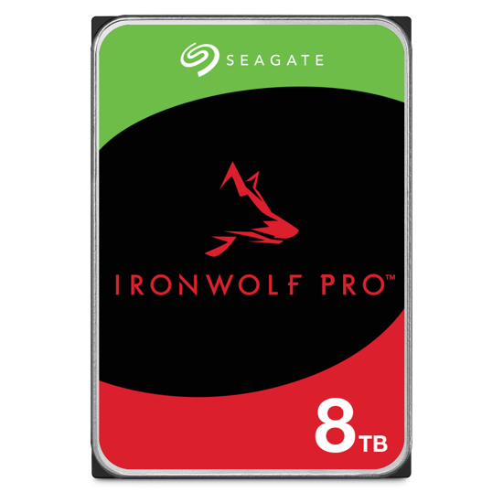 Fotografija izdelka Seagate NAS trdi disk 8TB 7200 256MB SATA3 IronWolf PRO