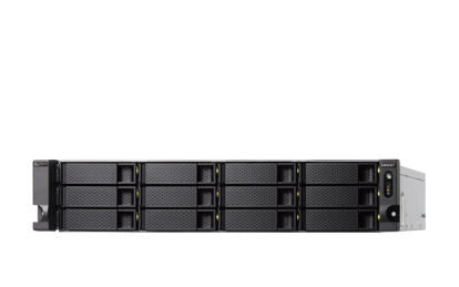 Fotografija izdelka QNAP NAS strežnik za 12 diskov, 2U, Xeon, 32GB ram, 2x 10GbE SFP+
