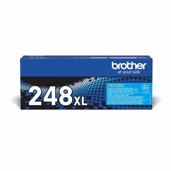 Fotografija izdelka Brother Toner TN248XLC, cyan, 2.300 strani L3220/8230/8240, L3520/60, L3740/8340/90