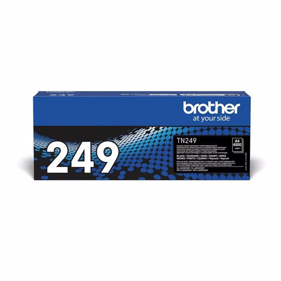 Fotografija izdelka Brother Toner TN249BK, črn, 4.000 strani L8230/L8240/L8340/L8390