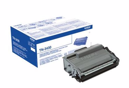 Fotografija izdelka Brother Toner TN3430, črn, 3.000 strani HL-L5XXX,L6XXX DCP-L5XXX,6XXX, MFC-L5/6X