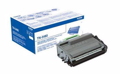 Fotografija izdelka Brother Toner TN3480, črn, 8.000 strani HL-L5XXX,L6XXX DCP-L5XXX,6XXX, MFC-L5/6X