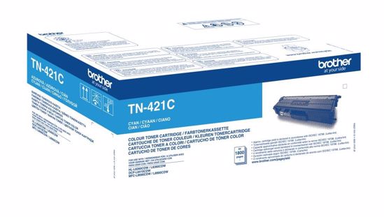 Fotografija izdelka Brother Toner TN421C, cyan, 1.800 strani HL-L8260/8360, DCP-L8410, MFC-L8690/8900