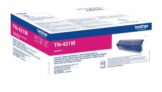 Fotografija izdelka Brother Toner TN421M, magenta, 1.800 strani HL-L8260/8360, DCP-L8410, MFC-L8690/8900