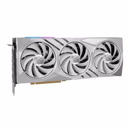 Fotografija izdelka Grafična kartica nVidia RTX4060Ti MSI GAMING X Slim Bela - 16GB GDDR6 (V517-001R)