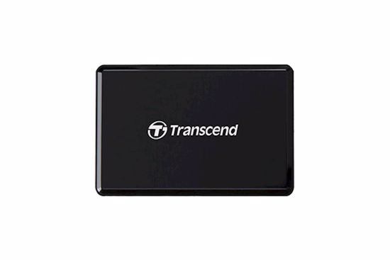 Fotografija izdelka Čitalec kartic Transcend RDF9 črn, USB A 3.1 --> SD, microSD, CompactFlash (UHS-II)