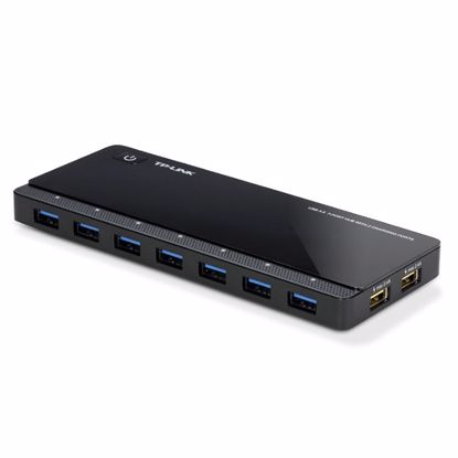 Fotografija izdelka TP-LINK UH720 7-Port USB3.0 + 2x polnilec zunanji z napajanjem USB hub