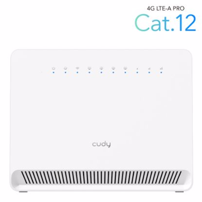 Fotografija izdelka CUDY LT15V 4G LTE Cat 12 AX3000 Gigabit + VoLTE/VoIP Dual Band brezžični WiFi6  usmerjevalnik / router