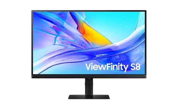 Fotografija izdelka Monitor Samsung S80UD, 27'', IPS, 16:9, 3840x2160, DP, HDMI, 3xUSB, USB-C