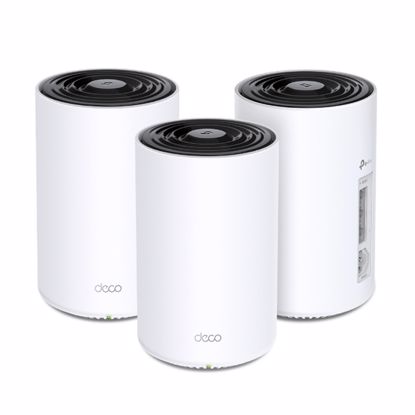 Fotografija izdelka TP-LINK Deco PX50 AX3000 +G1500 WiFi 6 Mesh 3-pack usmerjevalnik / dostopna točka-AP