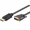 Fotografija izdelka GOOBAY DisplayPort (M) / DVI-D (M) 24+1 pin pozlačen 3 m kabel