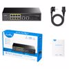 Fotografija izdelka CUDY GS1010PS2 8-port Gigabit 8xPoE+ 120W 2xSFP mrežno stikalo-switch