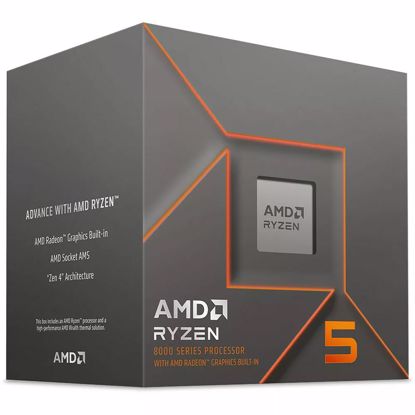 Fotografija izdelka AMD Ryzen 5 8600G 4,3/5,0GHz 45-65W AM5 Wraith Stealth hladilnik BOX procesor