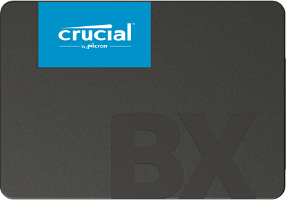 Fotografija izdelka Crucial BX500 2TB 3D NAND SATA 2.5" SSD