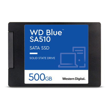 Fotografija izdelka WD 500GB SSD BLUE SA510 6,35cm(2,5) SATA3