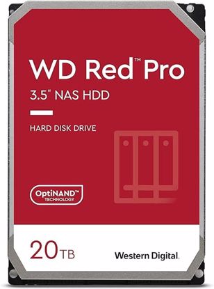 Fotografija izdelka WD trdi disk 20TB SATA3, 6Gb/s, 7200, 512MB RED PRO