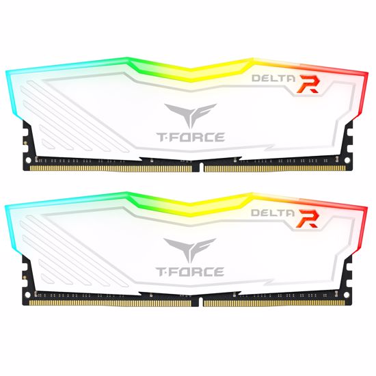 Fotografija izdelka Teamgroup Delta RGB 16GB Kit (2x8GB) DDR4-3200 DIMM PC4-25600 CL16, 1.35V