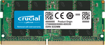 Fotografija izdelka Crucial 8GB DDR4-3200 SODIMM PC4-25600 CL22, 1.2V