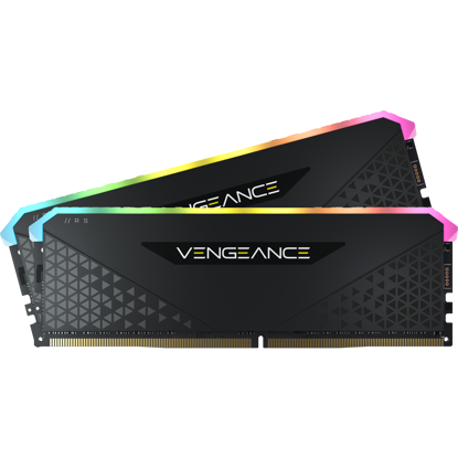 Fotografija izdelka Corsair VENGEANCE RGB RS 32GB (2 x 16GB) DDR4 DRAM 3200MHz PC4-25600 CL16, 1.2V/1.35V