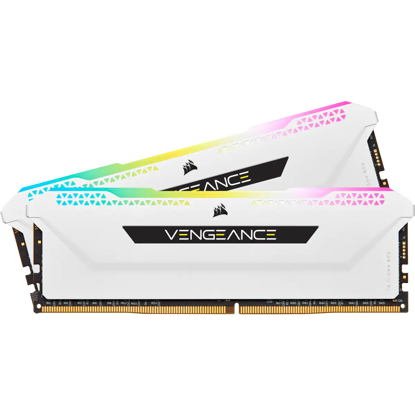 Fotografija izdelka Corsair VENGEANCE RGB PRO SL 32GB (2 x 16GB) DDR4 DRAM 3200MHz PC4-25600 CL16, 1.35V