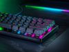 Fotografija izdelka Tipkovnica Razer Huntsman V3 Pro Mini, RGB, PBT, Analogna stikala Gen2, US SLO g.