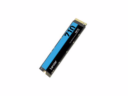 Fotografija izdelka SSD 500GB M.2 80mm PCI-e 4.0 x4 NVMe, 3D TLC, Lexar NM710 (LNM710X500G-RNNNG)