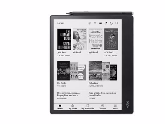 Fotografija izdelka E-bralnik Kobo Elipsa 2E, 10.3'' Touch, 32GB WiFi + Bluetooth, črn