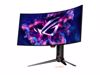 Fotografija izdelka Monitor 34" (87 cm) WQHD OLED 240Hz, ukrivljen, HDR10, HDMI, DisplayPort, USB-C DP Alt, SPDIF, ASUS ROG Swift PG34WCDM