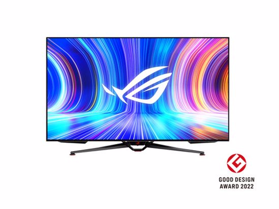 Fotografija izdelka Monitor 47.5" (120 cm) 4K UHD OLED 138Hz, HDR10, 4x HDMI, DisplayPort, 4xUSB-A, SPDIF, zvočniki, ASUS ROG Swift PG48UQ