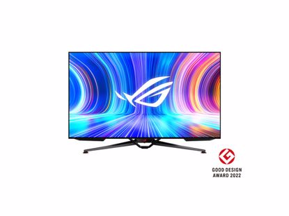 Fotografija izdelka Monitor 41.5" (105 cm) 4K UHD OLED 138Hz, HDR10, 4x HDMI, DisplayPort, zvočniki, ASUS ROG Swift PG42UQ