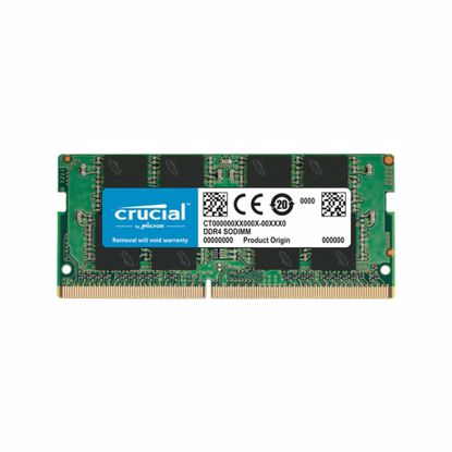 Fotografija izdelka RAM SODIMM DDR4 16GB PC4-25600 3200MT/s CL22 SR x8 1.2V Crucial