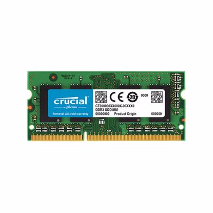 Fotografija izdelka RAM SODIMM DDR3L 4GB PC3-12800 1600MHz CL11 SR 1.35V Crucial