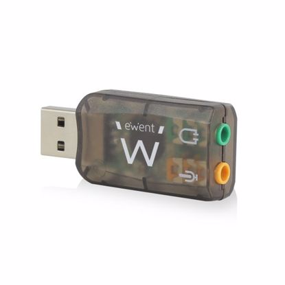 Fotografija izdelka Zvočna kartica USB Virtual 5.1 3D, Ewent