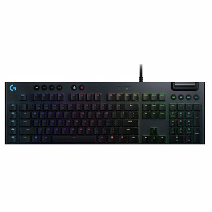 Fotografija izdelka LOGITECH G815 LIGHTSYNC GL Tactical RGB USB mehanska gaming slo črna tipkovnica