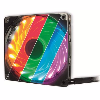 Fotografija izdelka INTER-TECH Argus L-12025 AURA RGB 120mm ventilator