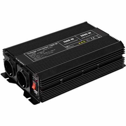 Fotografija izdelka GOOBAY 12V-230V DC/AC USB-5V 1500W pretvornik inverter napajalnik