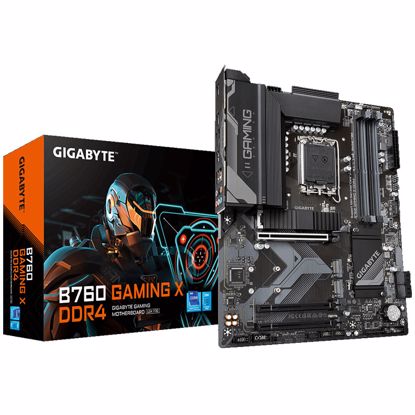 Fotografija izdelka GIGABYTE B760M Gaming X AX LGA1700 (14.gen) DDR4 MicroATX osnovna plošča