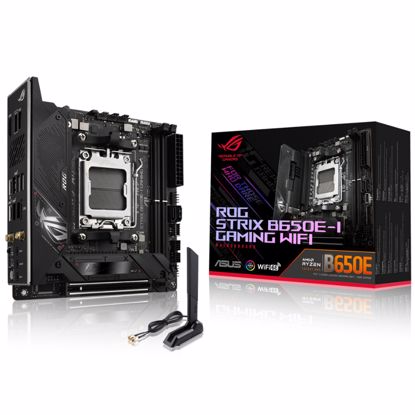 Fotografija izdelka ASUS ROG STRIX B650E-I GAMING WIFI 6E Mini-ITX DDR5 AM5 gaming osnovna plošča